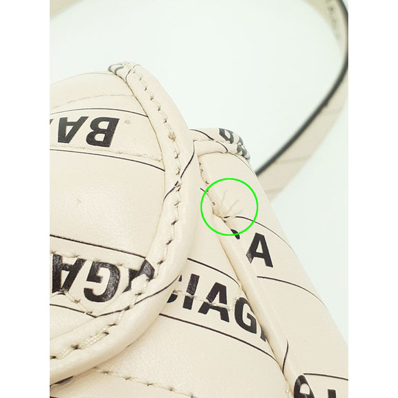 Gucci & Balenciaga GG Marmont The Hacker Project Small Bag Chain Ivory - Picture 7 of 7